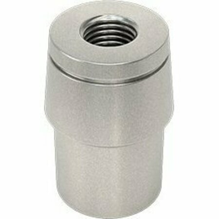 BSC PREFERRED Tube-End Weld Nut Left-Hand Threaded for 1 OD and 0.065 Wall Thickness 7/16-20 Thread 94640A209